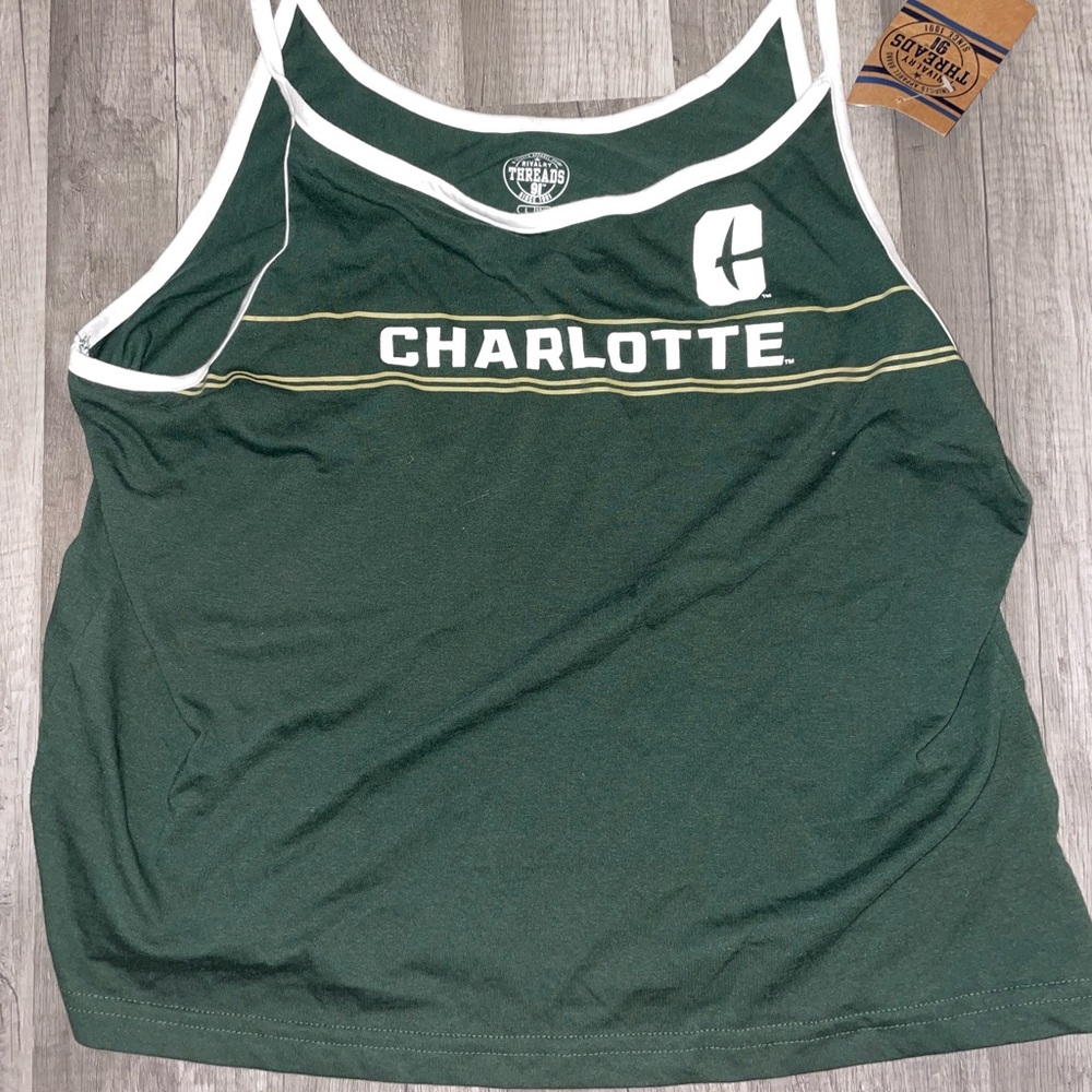 Green Charlotte Tank Top